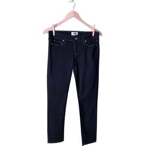 Paige Skyline Ankle Peg Dark Wash Jeans